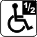 Accessibles aux paraplégiques:D’une partie